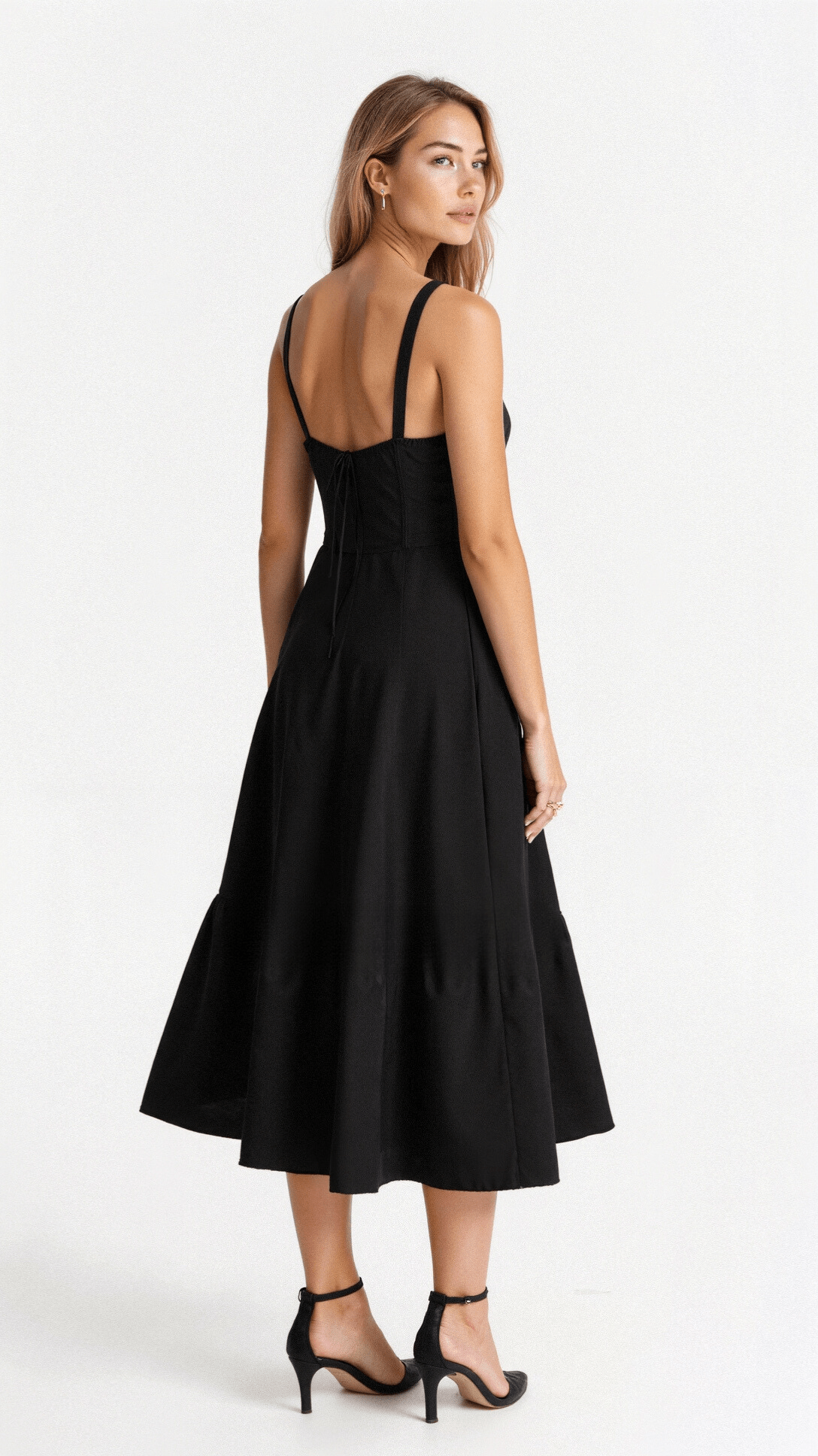 VALERIA – Vestido Midi Con Estampado Floral