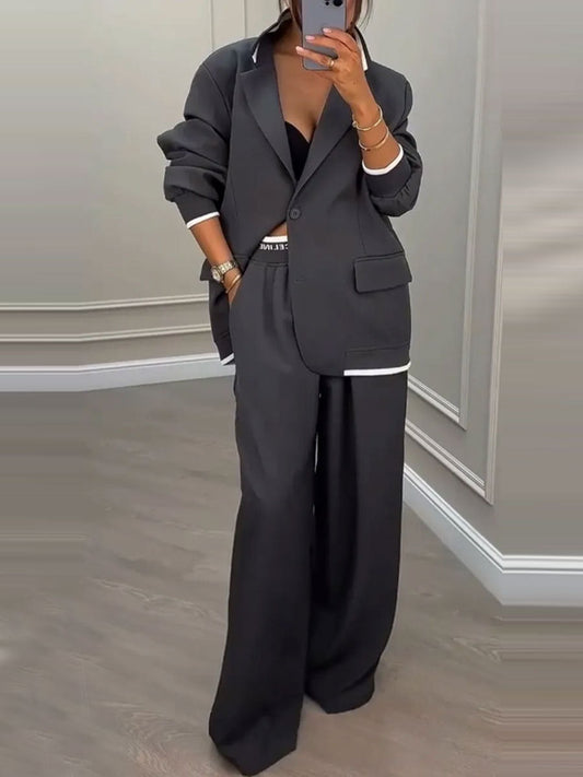 Conjunto de traje elegante