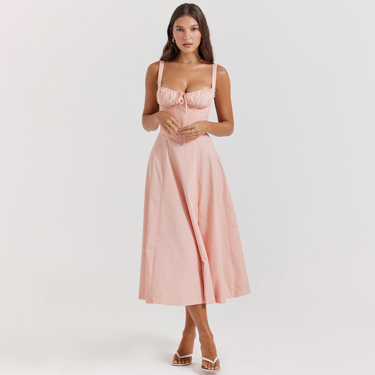 LUCÍA – Vestido Midi Informal