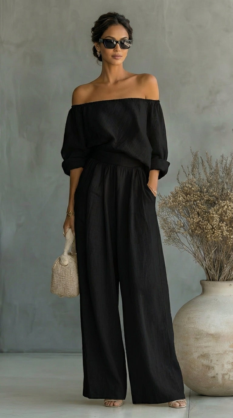 ADARA – Conjunto Elegante Sin Tirantes