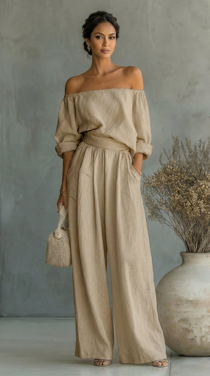ADARA – Conjunto Elegante Sin Tirantes