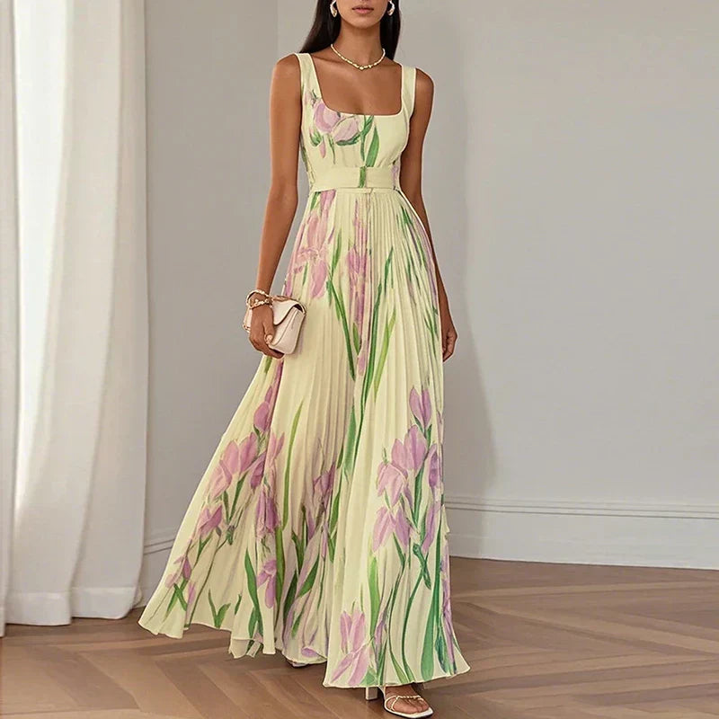 NORA – Vestido De Corte A Con Estampado Floral