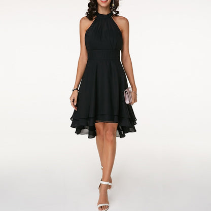 AMANDA – Vestido Midi Con Falda Fluida