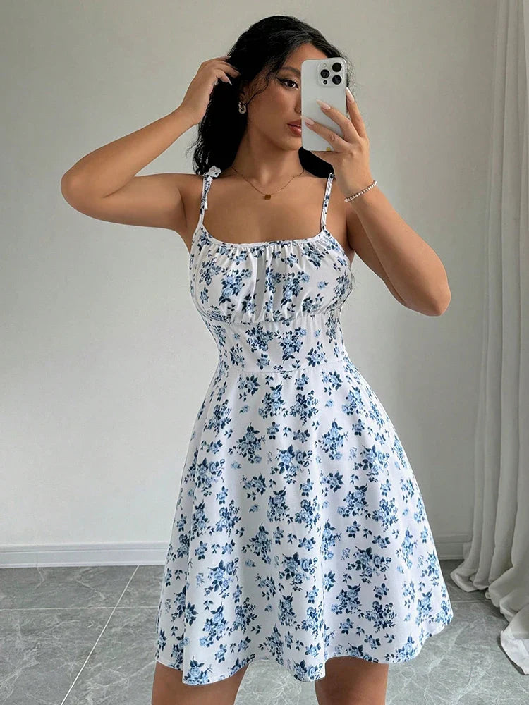 ZOE – Vestido Floral De Tirantes Finos