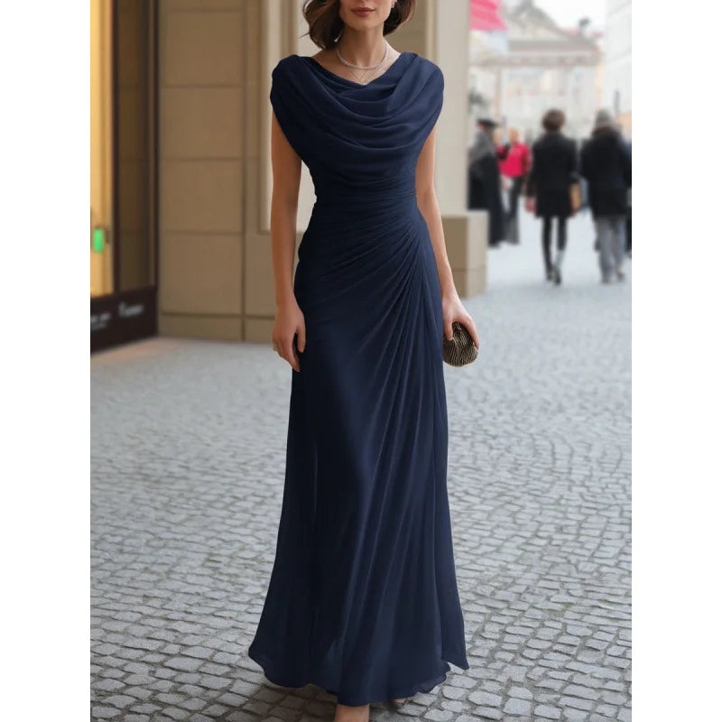 OLIVIA – Vestido elegante Drapeado