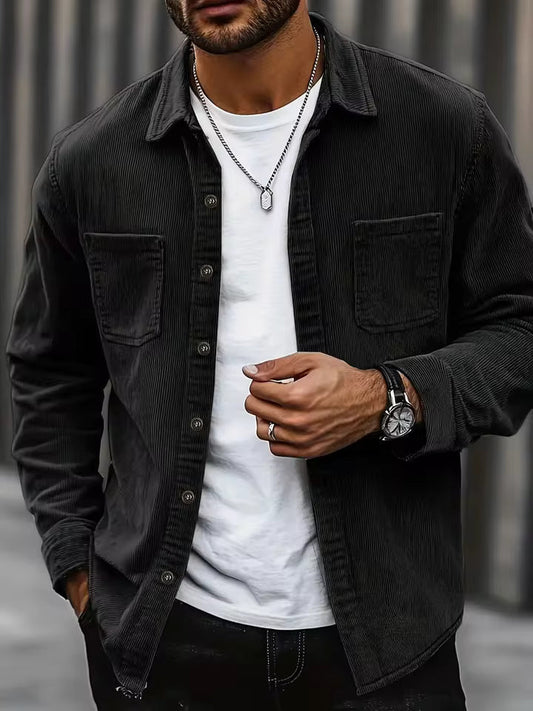ALEJANDRO – Camisa Overshirt de Pana