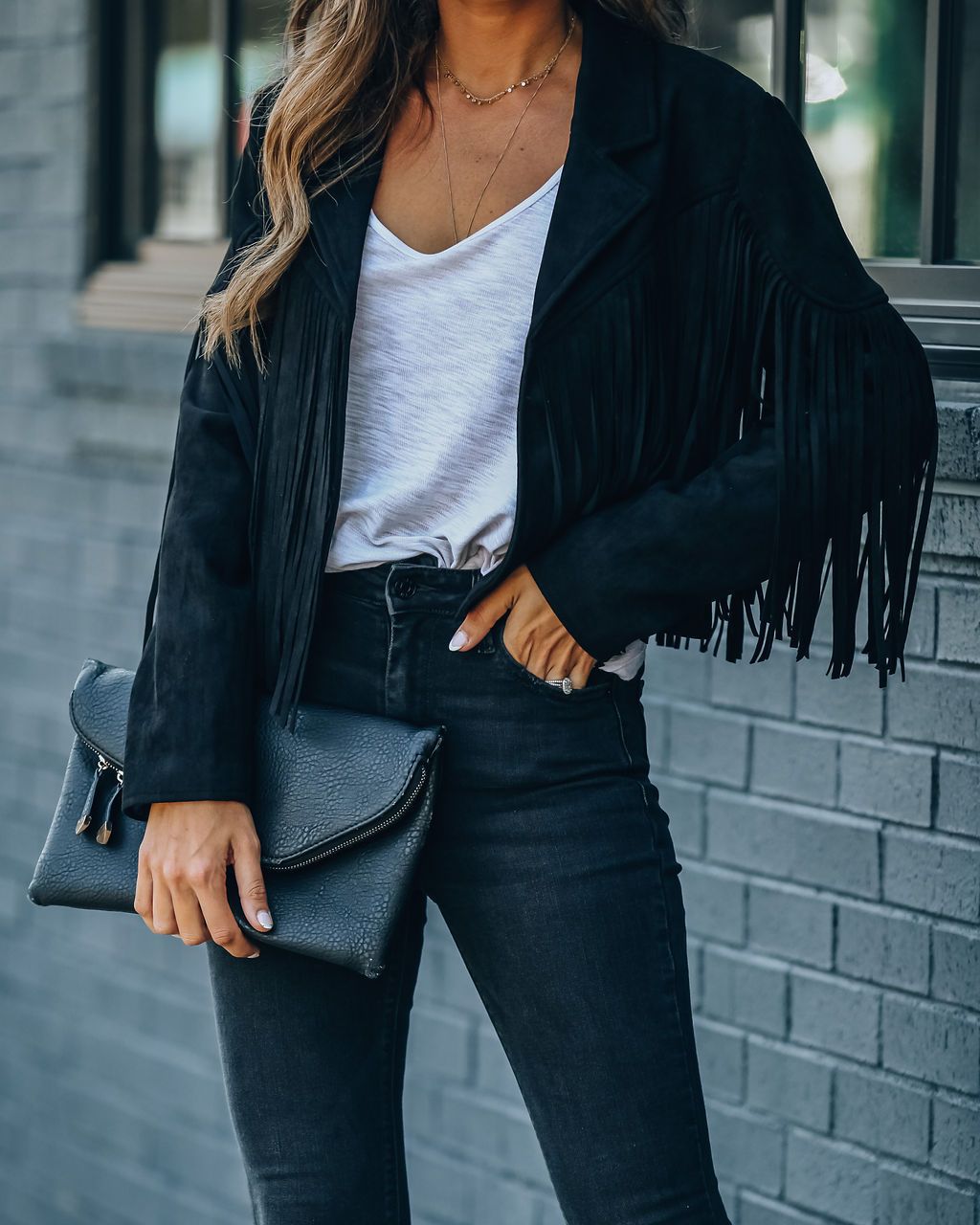 Fringed jacket