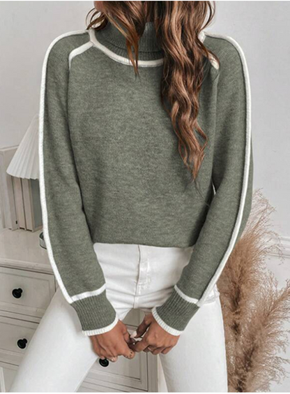 Comfortable Women's Turtleneck Sweater