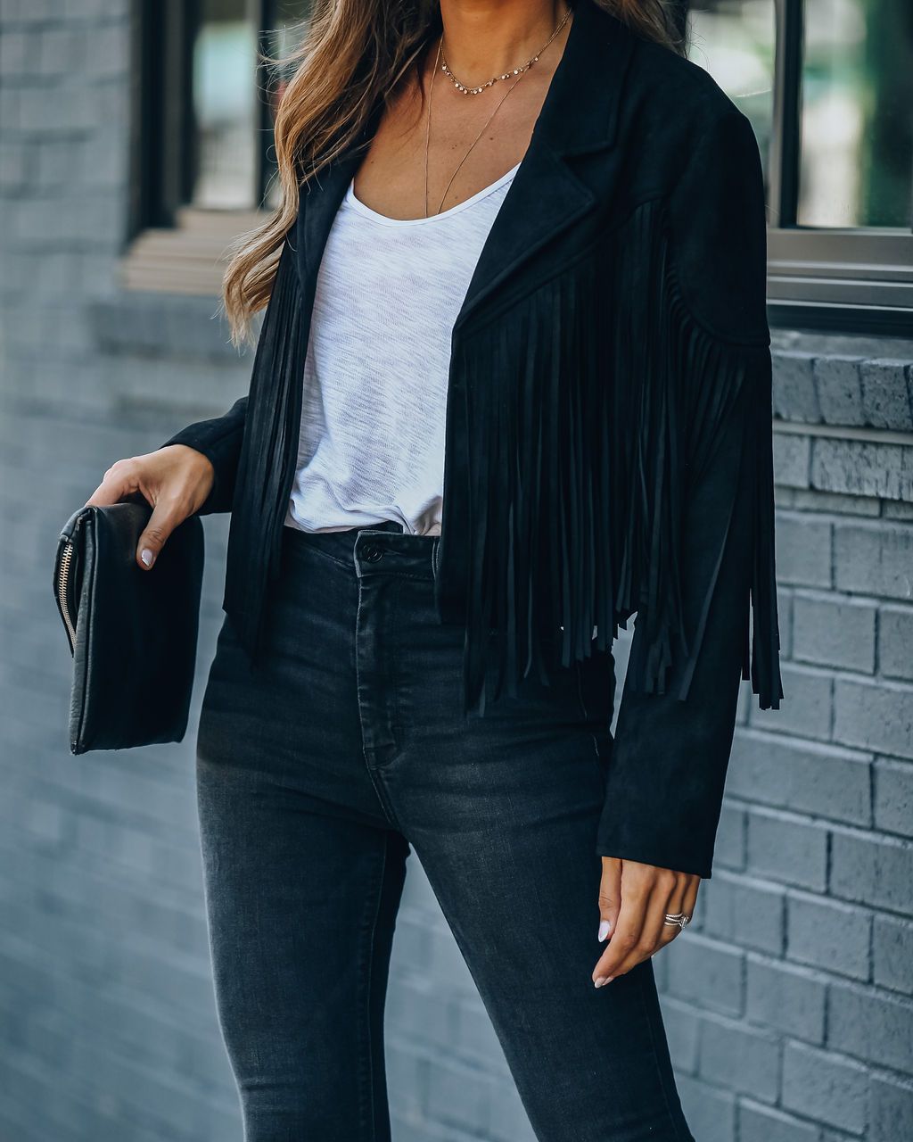 Fringed jacket