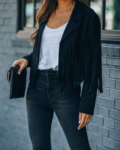 Fringed jacket