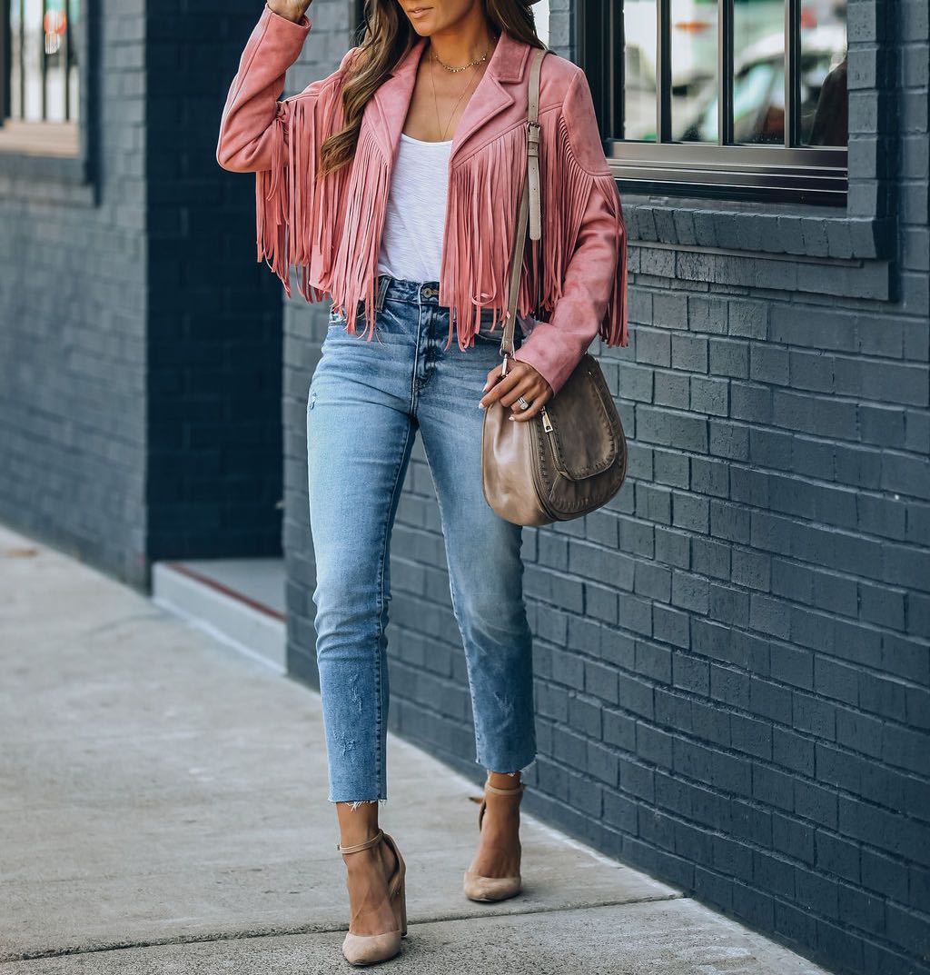 Fringed jacket