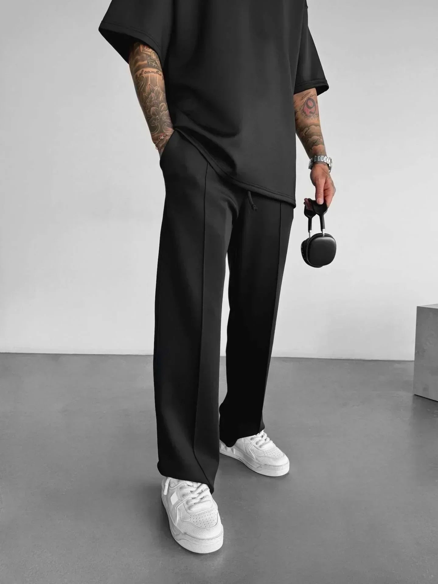 Pantalón jogger amplio y relajado