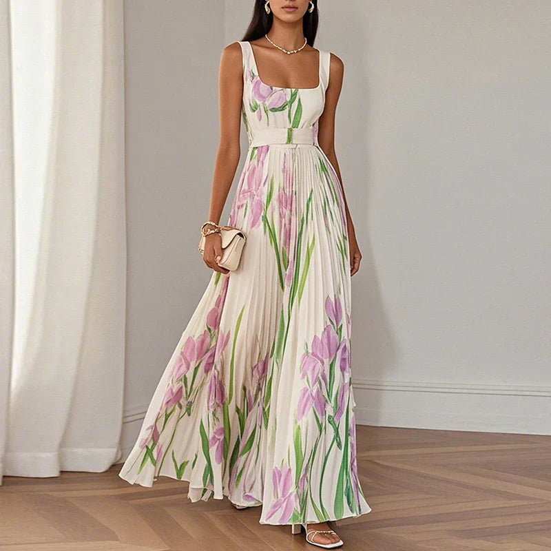 NORA – Vestido De Corte A Con Estampado Floral