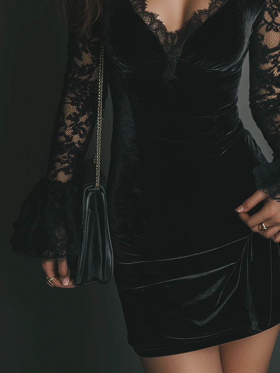 Vestido Negro Elegante