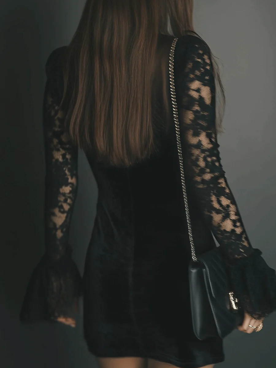 Vestido Negro Elegante