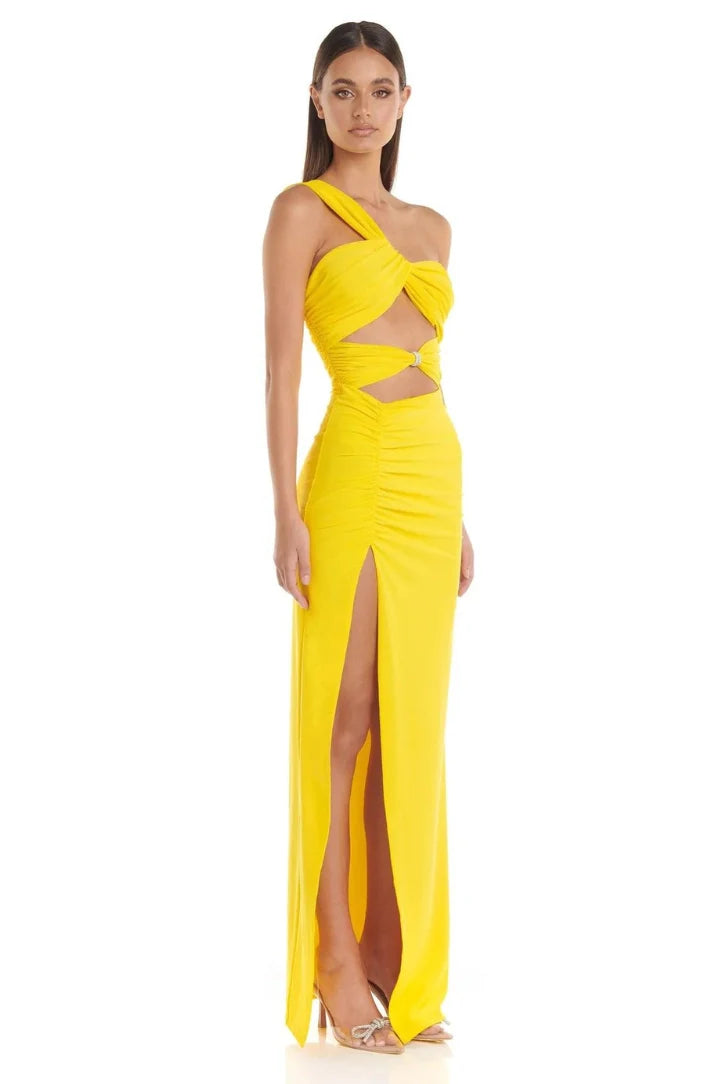 MARINA – Vestido Elegante Asimétrico