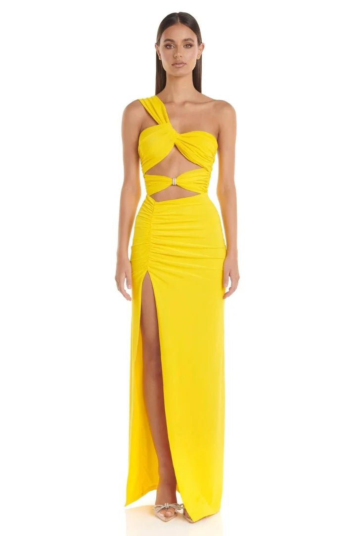 MARINA – Vestido Elegante Asimétrico