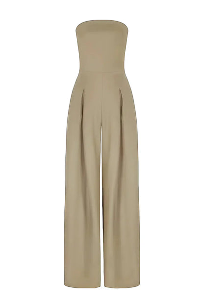 Strapless jumpsuit