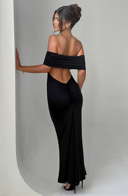 CLAUDIA – Vestido Elegante De Espalda Abierta