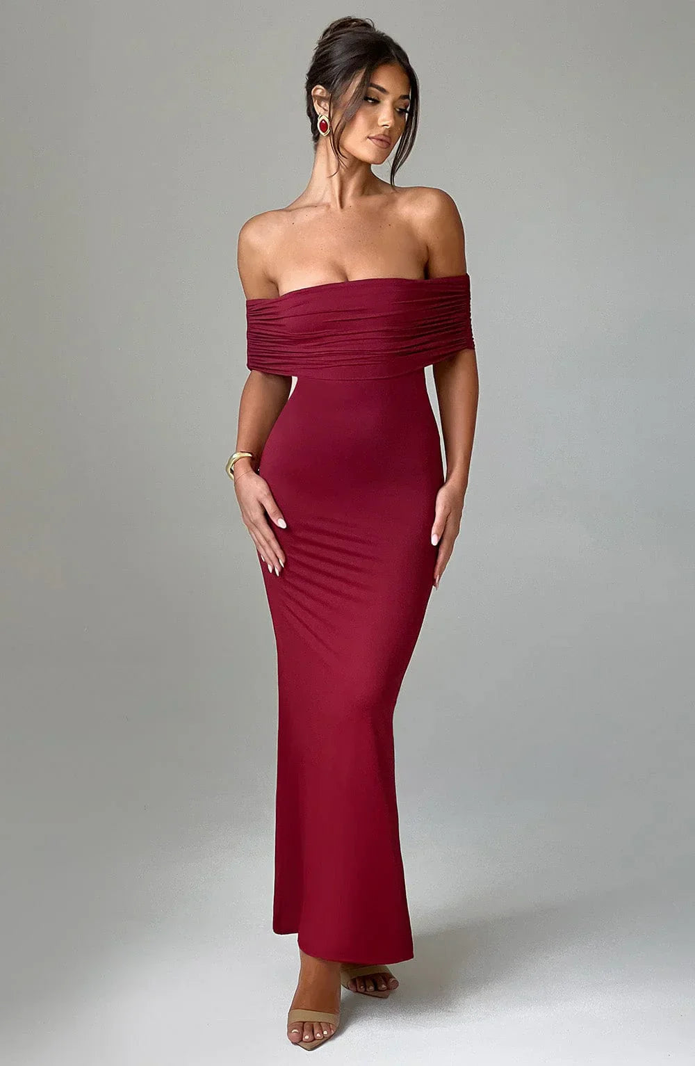 CLAUDIA – Vestido Elegante De Espalda Abierta