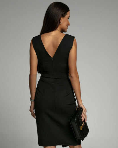 ADRIANA – Vestido Elegante Drapeado