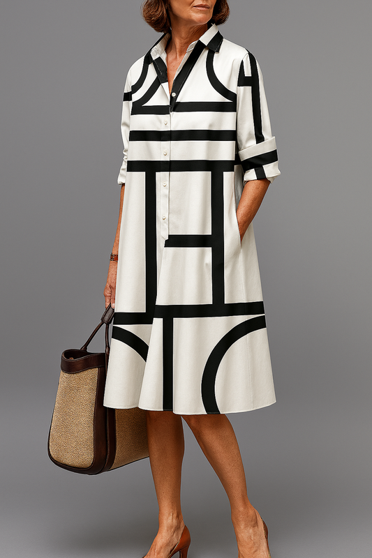 ANA – Vestido Midi Fluido
