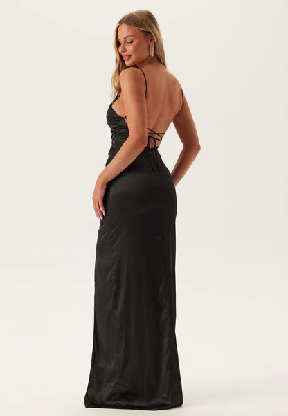 ALBA – Vestido De Tirantes De Pierna Abierta