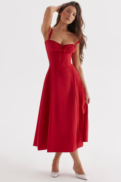 LUCÍA – Vestido Midi Informal