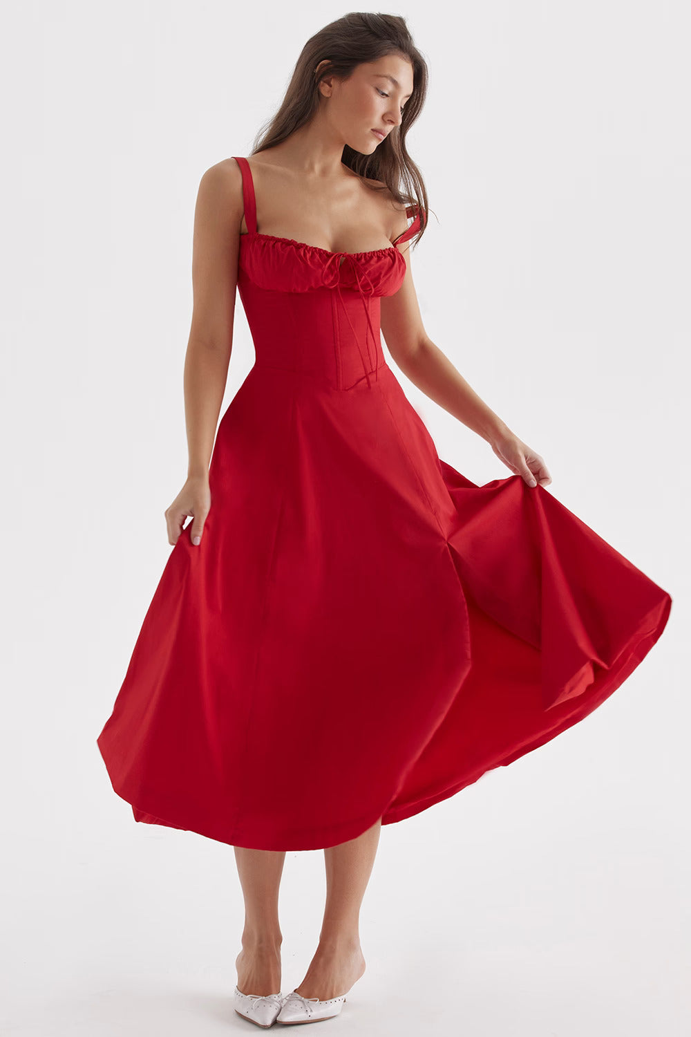 LUCÍA – Vestido Midi Informal