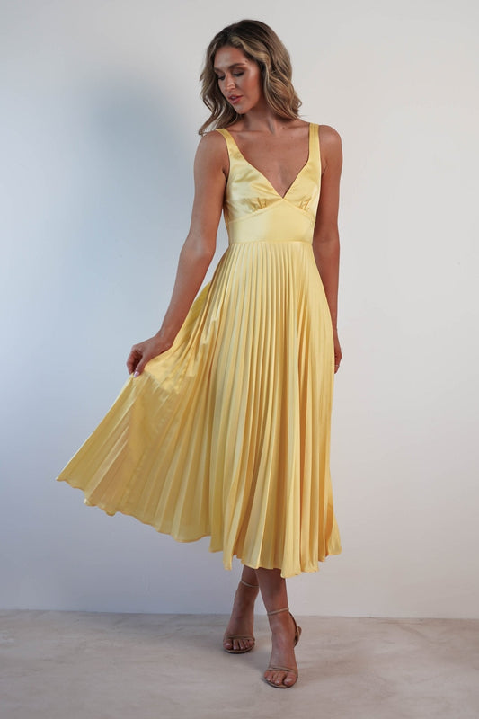 ALEJANDRA – Vestido Midi Elegante De Primavera