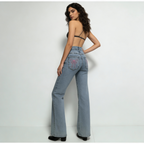 Pantalones vaqueros con lazos