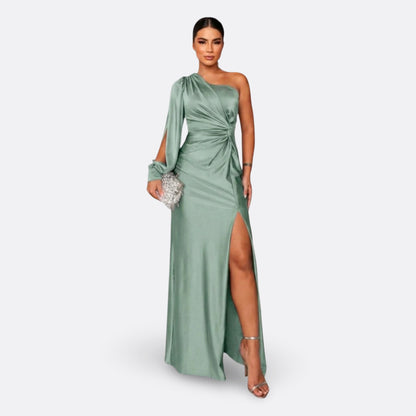 LUNA – Vestido Elegante Asimétrico