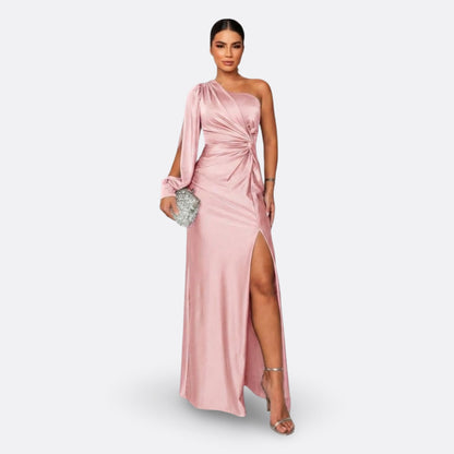 LUNA – Vestido Elegante Asimétrico