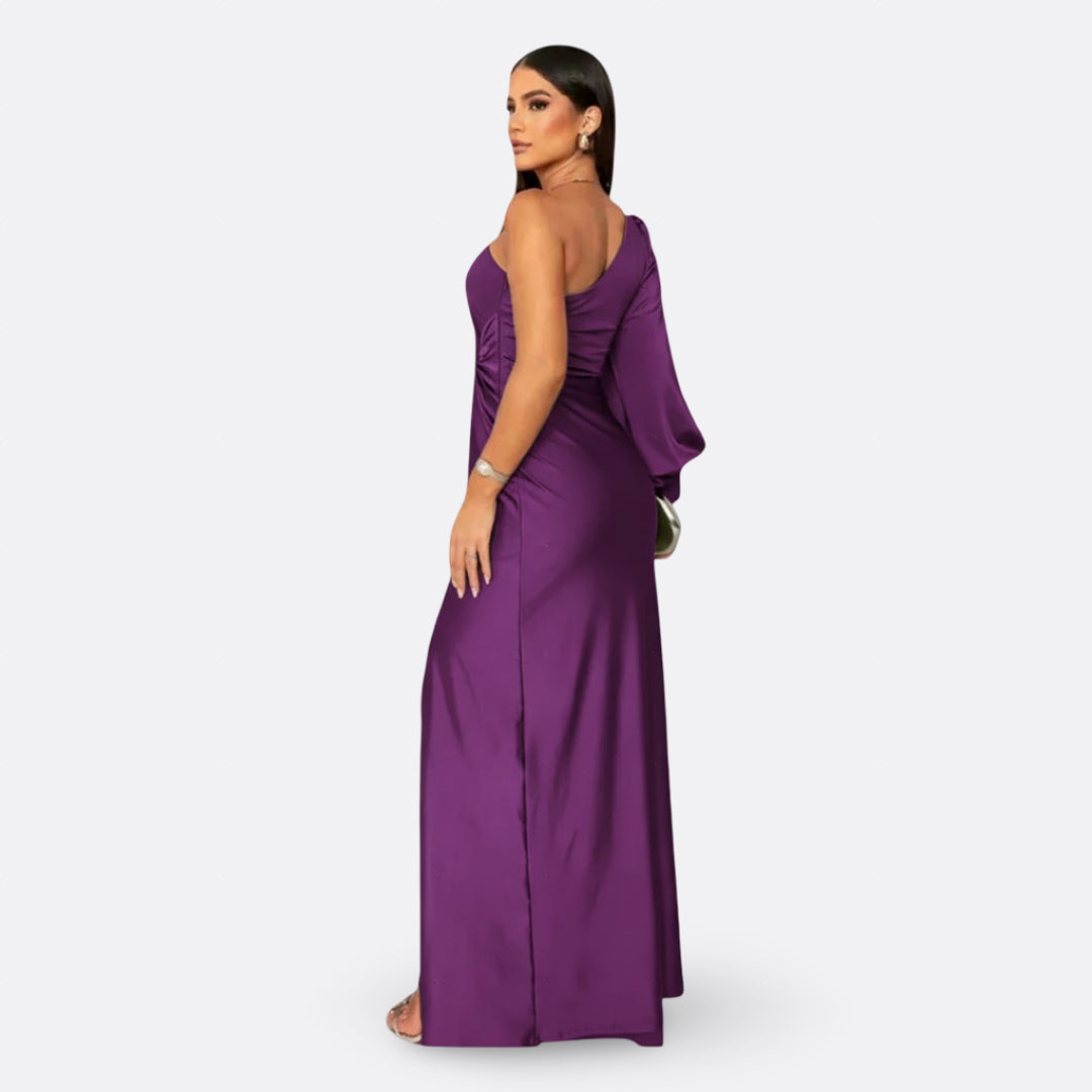 LUNA – Vestido Elegante Asimétrico