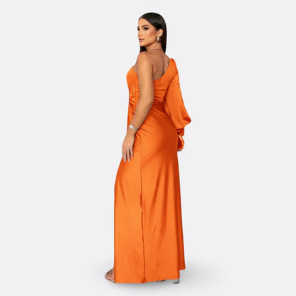 LUNA – Vestido Elegante Asimétrico