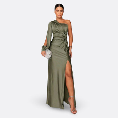 LUNA – Vestido Elegante Asimétrico