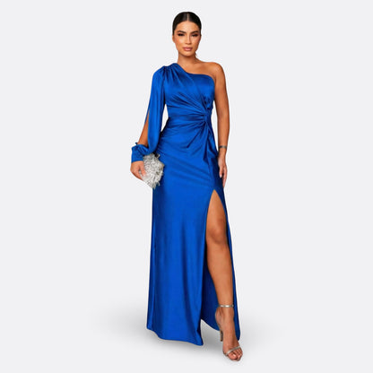 LUNA – Vestido Elegante Asimétrico