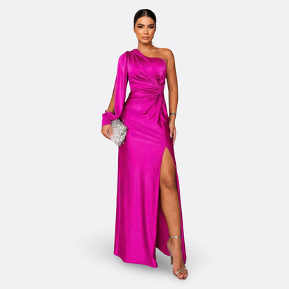 LUNA – Vestido Elegante Asimétrico