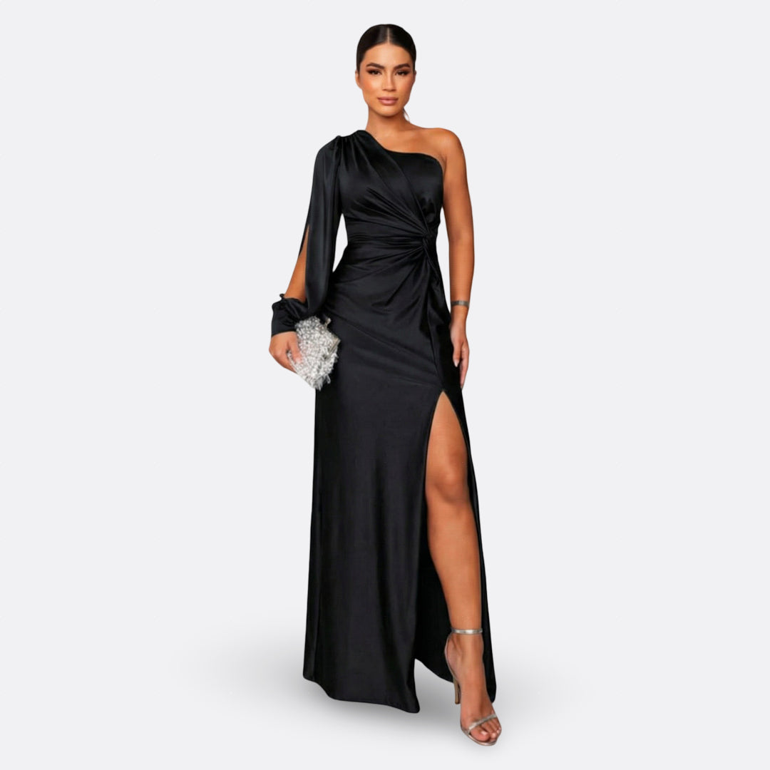LUNA – Vestido Elegante Asimétrico