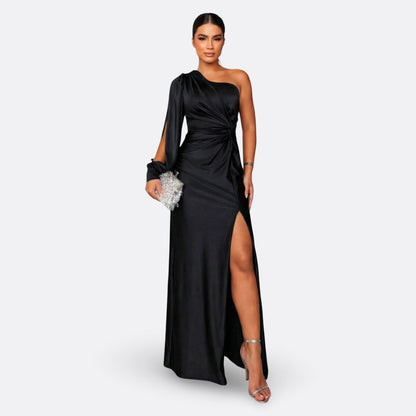 LUNA – Vestido Elegante Asimétrico