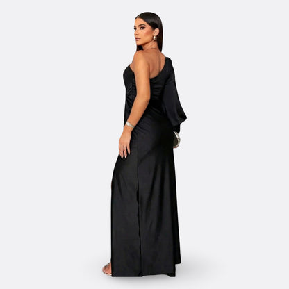 LUNA – Vestido Elegante Asimétrico