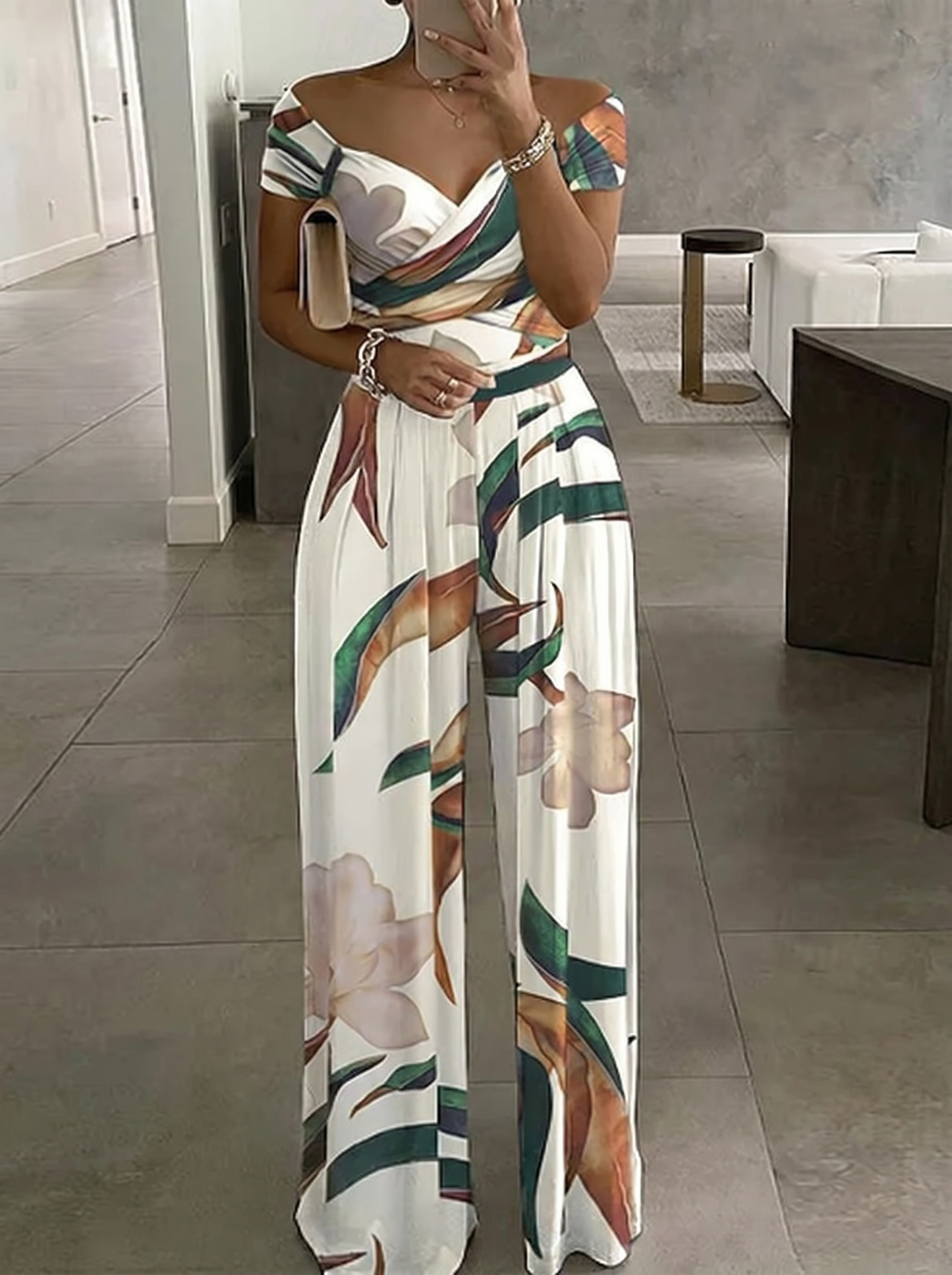 OLIVIA – Mono Elegante Sin Mangas