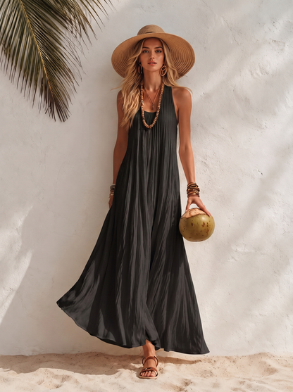 ARIA – Vestido Maxi Fluido