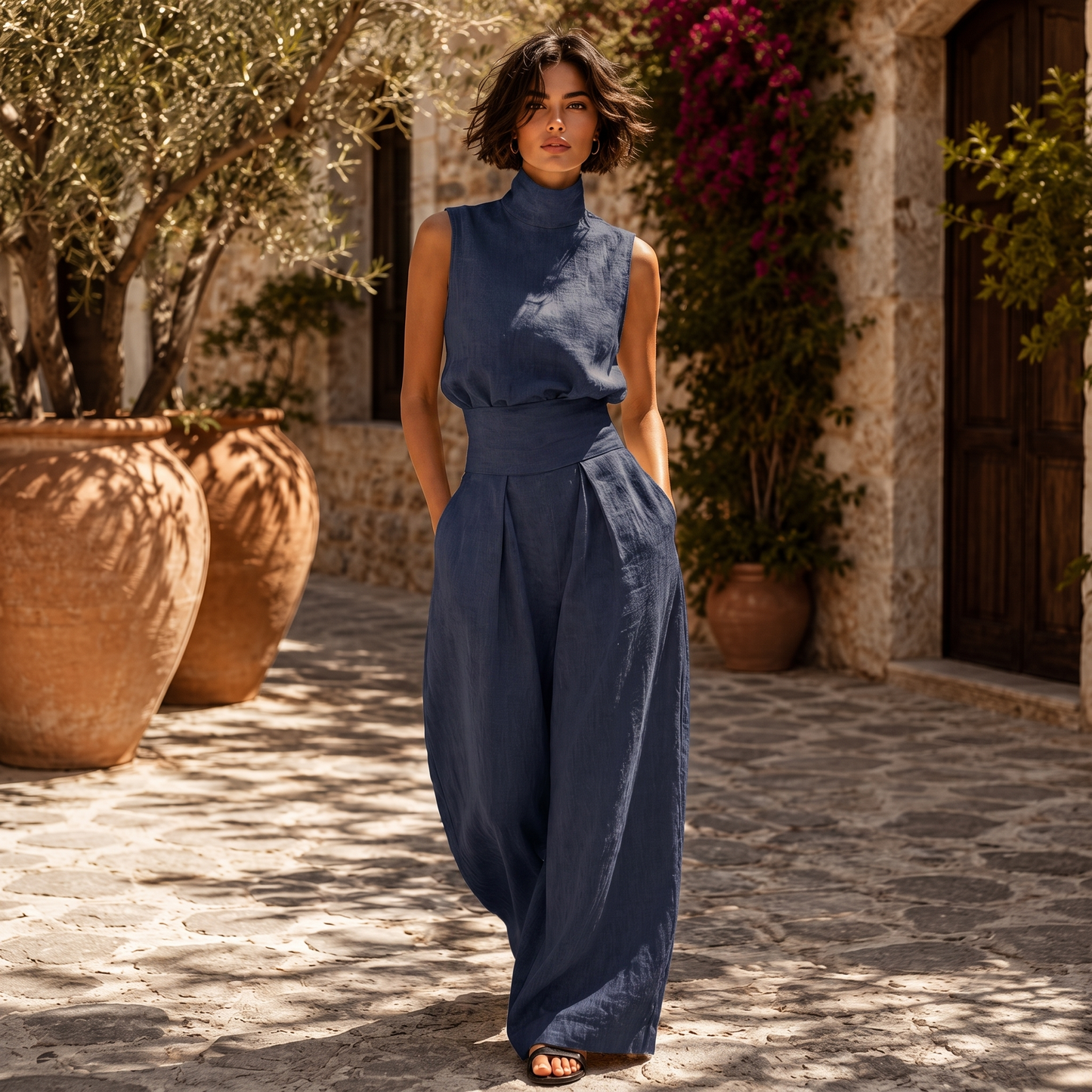NATALIA – Mono Largo De Cuello Halter