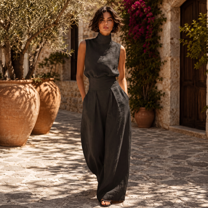 NATALIA – Mono Largo De Cuello Halter