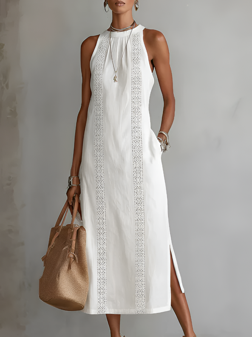 MIREIA – Vestido De Primavera Fluido