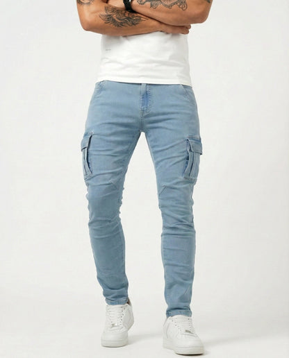 Pantalón Cargo  Elástico
