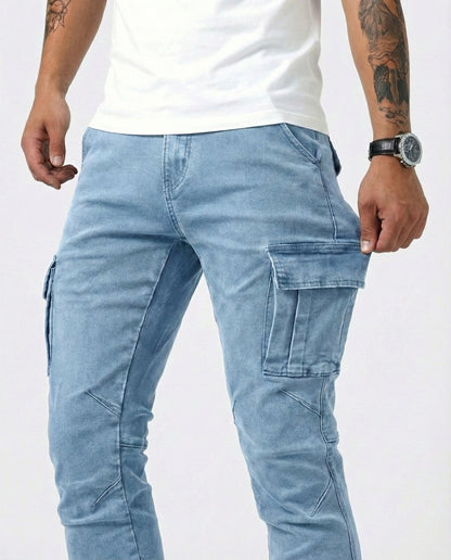 Pantalón Cargo  Elástico