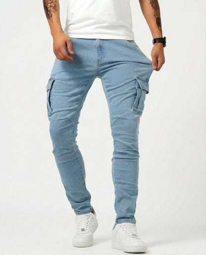 Pantalón Cargo  Elástico