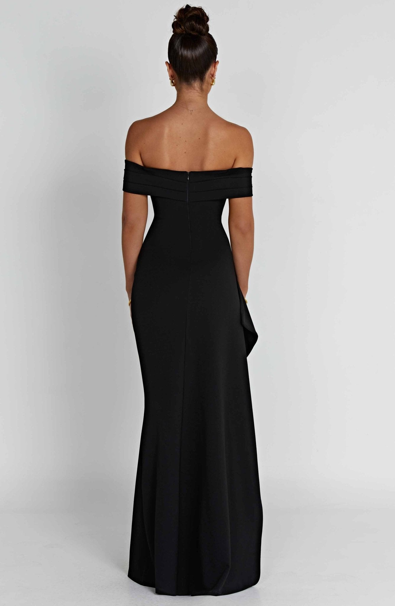 CHLOE – Vestido Maxi Con Abertura Lateral